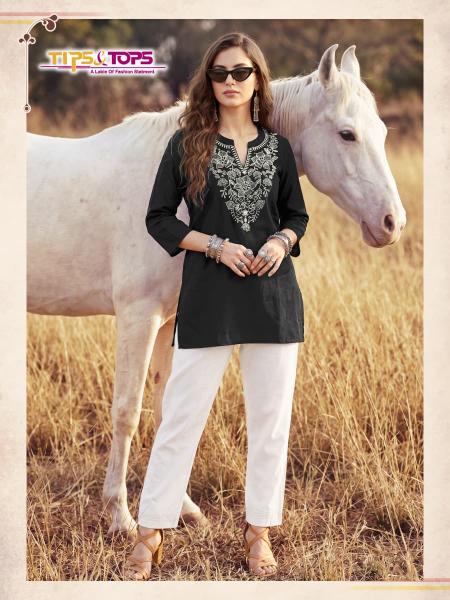Tips & tops cotton candy vol 2 short top kurtis wholesale
